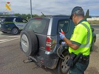 La Guardia Civil detecta dos vehículos haciendo uso ilícito de gasóleo bonificado 'B'