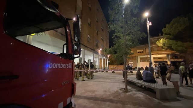 L'explosió en un pis del barri del Secà de Lleida