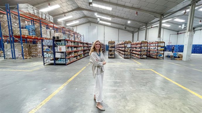 Fátima Abaurea, en el nuevo centro de operaciones.  