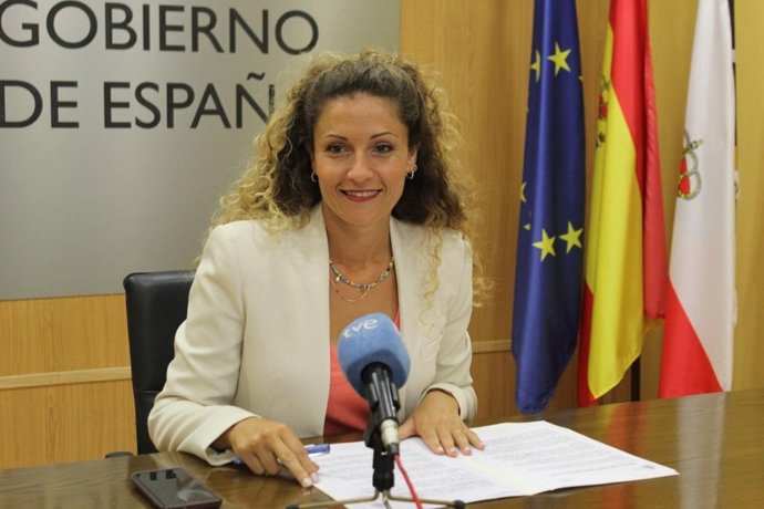 La delegada del Gobierno en Cantabria, Ainoa Quiñones