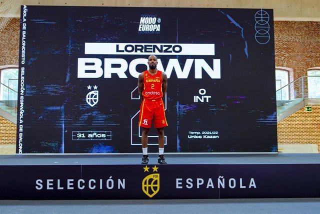 Lorenzo Brown, jugador de la selección española de baloncesto
