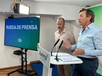 PP de Almería ve "parálisis" en las inversiones del Gobierno en la provincia y alude a ejecuciones del "diez por ciento"