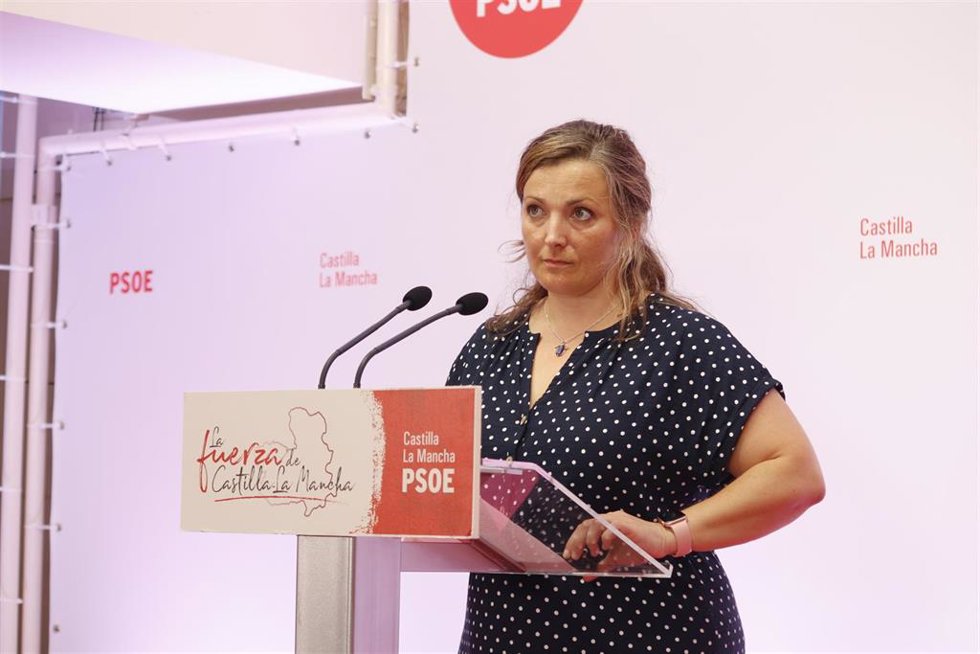 La diputada del grupo socialista en las Cortes de Castilla-La Mancha Charo García