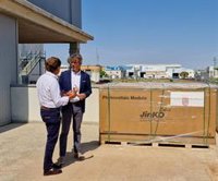 La instalación de placas solares en el Archivo Intermedio permitirá ahorrar más de 6.000 euros al año