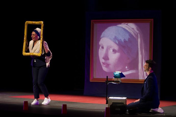 Archivo - La compañía La Líquida y su obra 'Museum' 