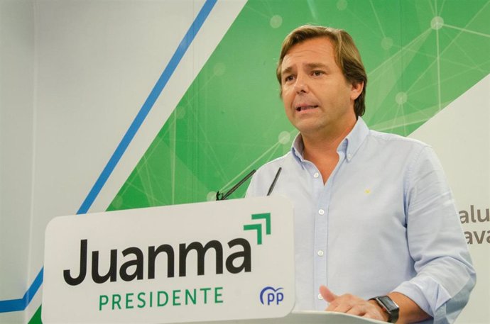 El coordinador general del Partido Popular de Andalucía, Antonio Repullo