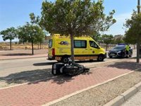 Fallece un repartidor de comida a domicilio en Molina de Segura en un accidente de motocicleta