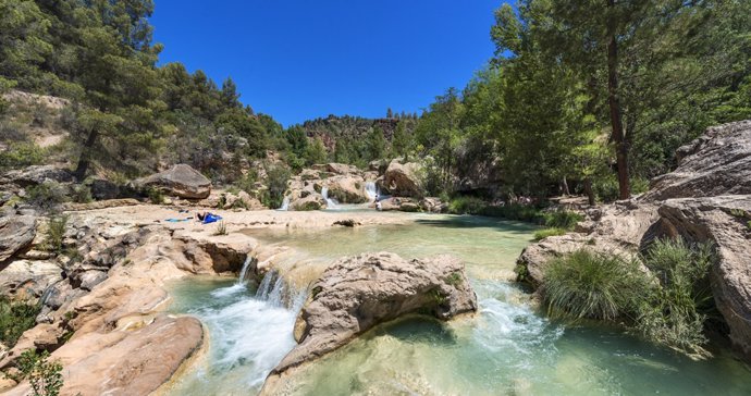 Archivo - Paraje de Las Chorreras, en Enguídanos