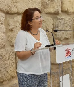 Archivo - La concejal del PSOE en el Ayuntamiento de Córdoba Alicia Moya.