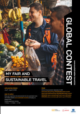 Sustainability, A Must for Travel Seoul Tourism Organization to host global "Conscious Travel" contest with participation of UNWTO and sponsorship of Airbnb (PRNewsfoto/Seoul Tourism Organization)