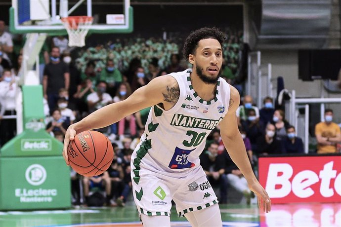 Archivo - El escolta estadounidense Jeremy Senglin (30), con el Nanterre.