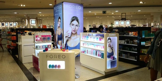Espacio de Foreo en El Corte Inglés