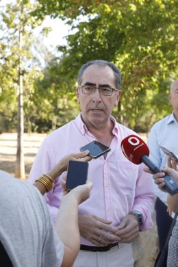 El teniente de alcalde delegado de Infraestructuras del Ayuntamiento de Córdoba, Antonio Álvarez.