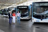 El 40% de los autobuses de Santander son eléctricos o híbridos tras la incorporación de seis