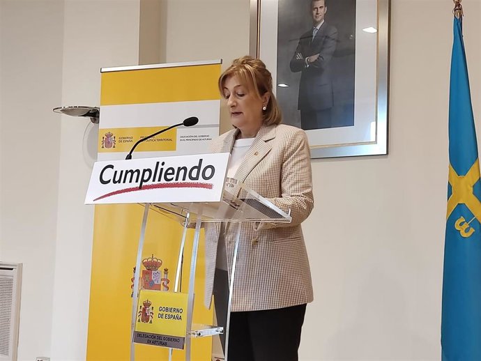 La delegada del Gobierno, Delia Losa.