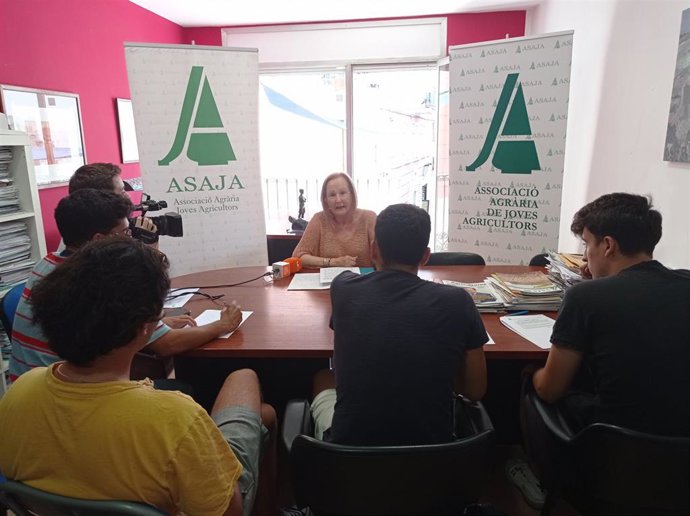 La presidenta de Asaja, Rosa Pruna