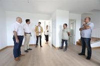 Nasuvinsa rehabilita las 'casas de los maestros' de Ujué para dedicarlas a vivienda en alquiler para jóvenes de la zona