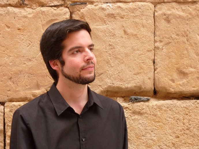 El organista salmantino Manuel Maíllo, en concierto este jueves en la Catedral Nueva de Salamanca.