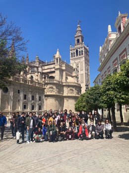 Graduación de la Universidad de Sevilla en el curso 2021/22.