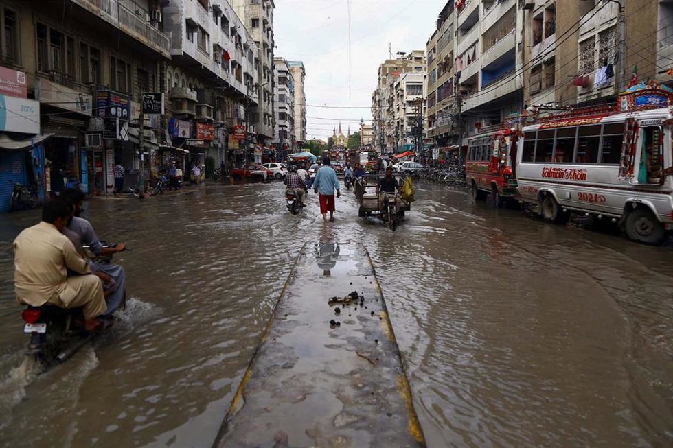 Inundaciones en Pakistán