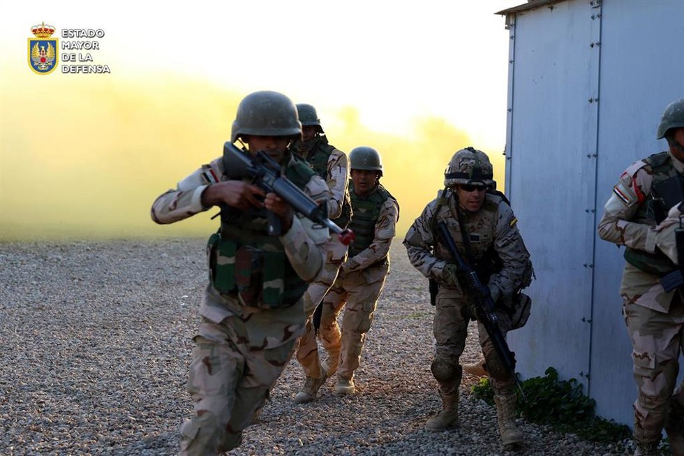 Archivo - Las Fuerzas Armadas españolas finalizan su misión de entrenamiento a militares de Irak en Besmayah