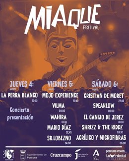 Cartel del Miaque Festival 2022.