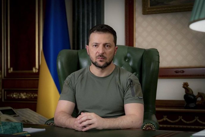 El presidente de Ucrania, Volodimir Zelenski
