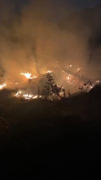 Extinguido el incendio de Iznatoraf (Jaén), que se queda finalmente en conato