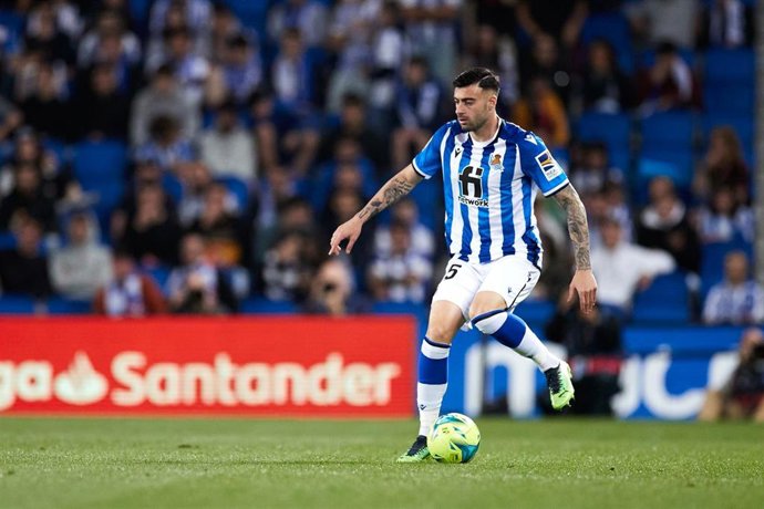 Archivo - Diego Rico (Real Sociedad) 