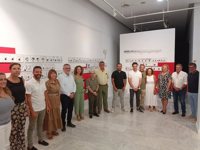 Inauguración de la exposición 'Quino. Mafalda y mucho más' de la Autoridad Portuaria de Valncia (APV)