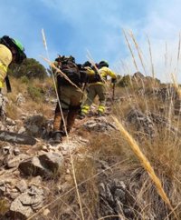 Extinguido el incendio forestal declarado el pasado 15 de julio en la Sierra de Mijas