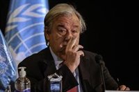 Guterres tilda de "inmoral" las "ganancias excesivas" de las empresas energéticas