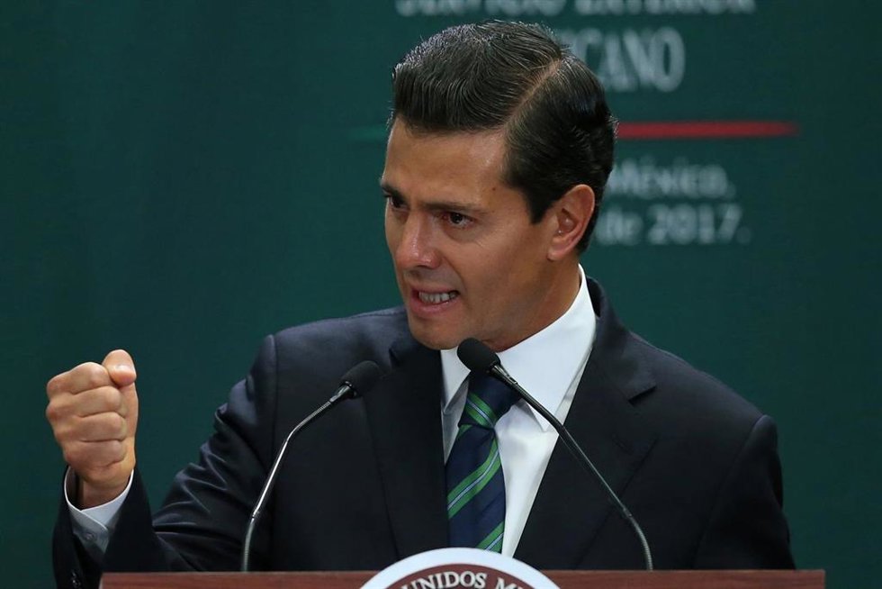 Archivo - Enrique Peña Nieto, expresidente de México