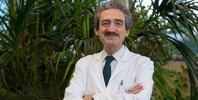 El doctor Bruno Sangro, coordinador del Área de Oncología Hepatobiliopancreática de la Clínica Universidad de Navarra y uno de los investigadores principales del ensayo