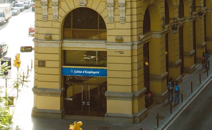 Archivo - La sede de Caixa d'Enginyers.