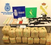 Detienen a un hombre por albergar en su trastero 460 kilogramos de hachís en Tenerife