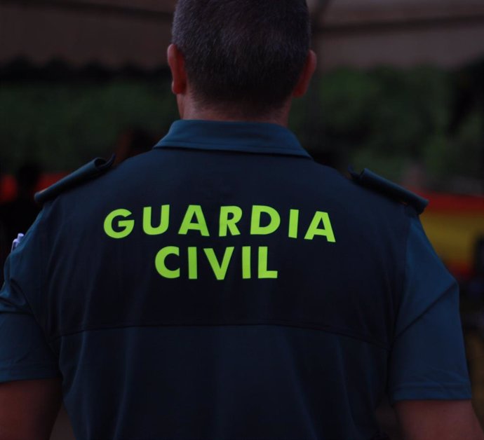 Archivo - Agente de la guardia civil