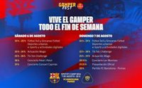 El Barça programa una doble jornada de ocio para el Gamper