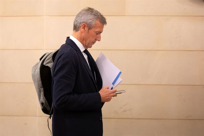 El presidente de la Xunta, Alfonso Rueda