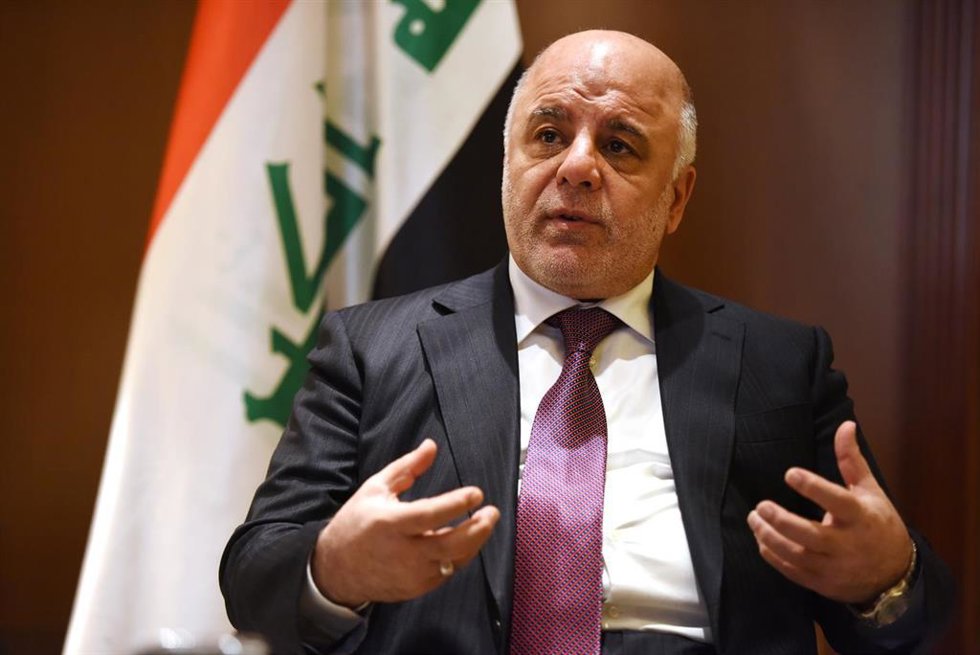 Archivo - El ex primer ministro de Irak Haider al Abadi 