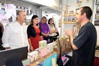 La XII Feria de Artesanía regresa a la Plaza Porticada con 34 artesanos hasta el 17 de agosto