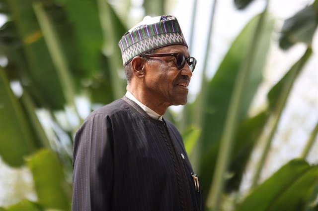 Archivo - El presidente de Nigeria, Muhammadu Buhari