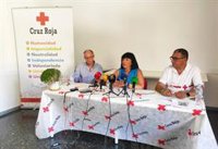 Más de 50 voluntarios de Cruz Roja colaborarán en un dispositivo sanitario para las Fiestas de San Lorenzo de Huesca