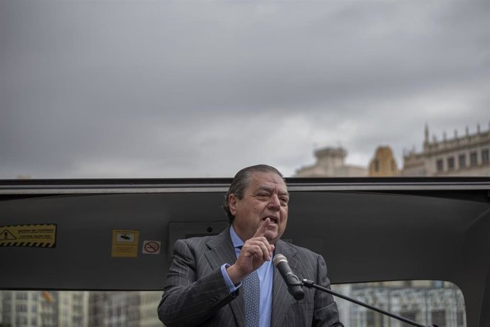 Archivo - El vicepresidente de la Fundación Premios Rei Jaume I, Vicente Boluda, en imagen de archivo