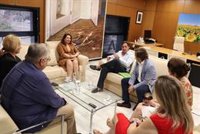 Crespo aborda con Ecovalia la futura Ley de Fomento de la Producción Ecológica de Andalucía