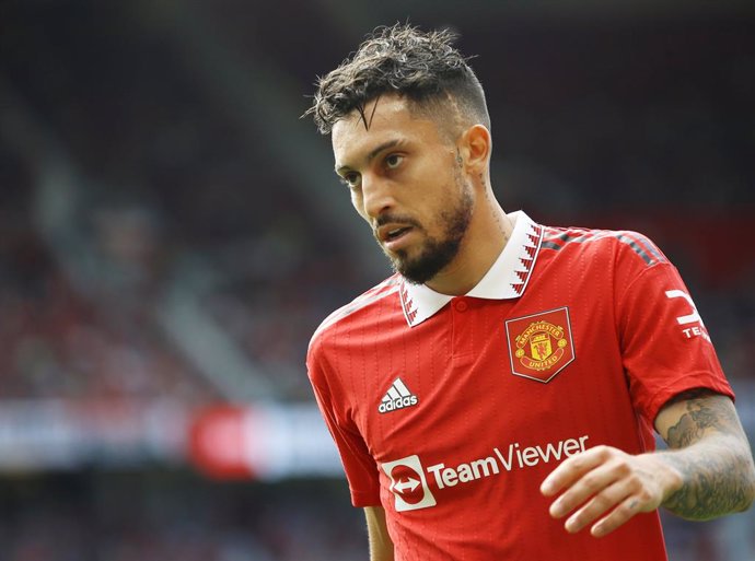 Manchester United defender Alex Telles (27) during the Pre-Season Friendly football match between Manchester United and Rayo Vallecano on July 31, 2022 at Old Trafford in Manchester, England - Photo John Bradley / ProSportsImages / DPPI