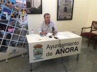 El alcalde de Añora (Córdoba) critica un corte de agua "sin aviso previo" y considera que "sólo hay agua para dos meses"