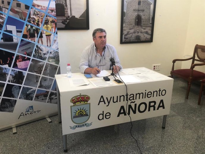 El alcalde de Añora, Bartolomé Madrid.