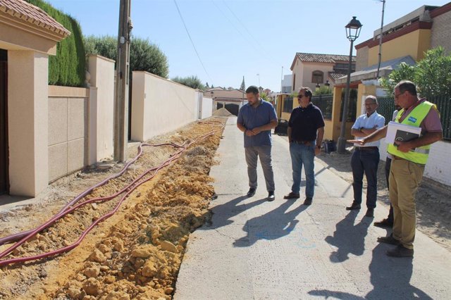 Obras de la barriada de La Pilarica