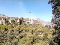 Estabilizado el incendio de L'Alforja (Tarragona)